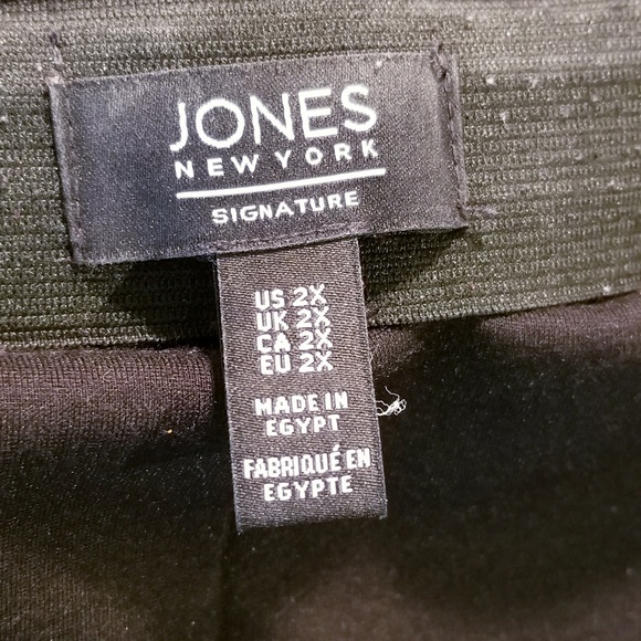 Jones NY Signature Black Career Pants - Picture 3 of 6
